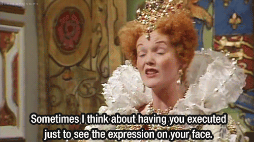 Blackadder Queenie quotes