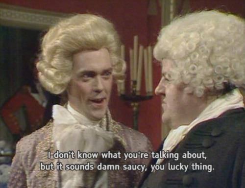 Blackadder quote from Series 3 Episode 2.