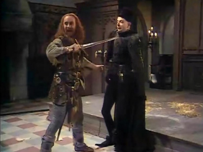 full script for blackadder series 1 episode 2 born to be king