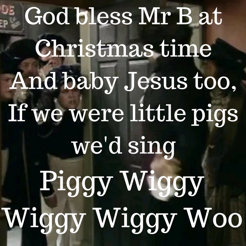 Blackadder piggy wiggy woo