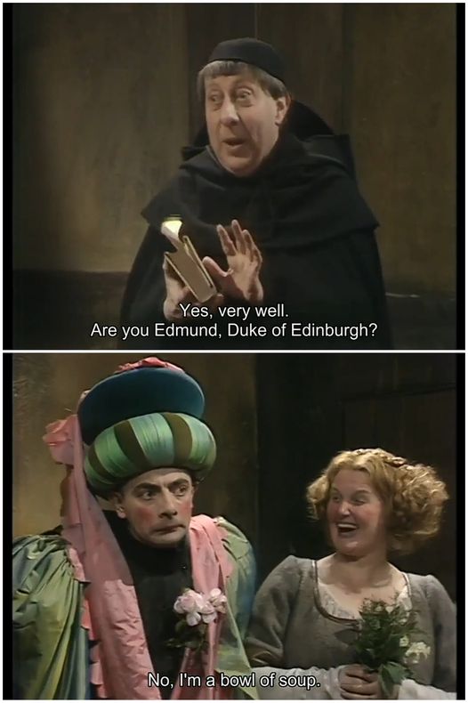 Blackadder Quote from First Series