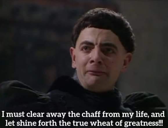 The Black Adder wheat of greatness