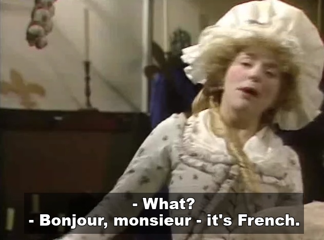 Mrs Miggins in Blackadder