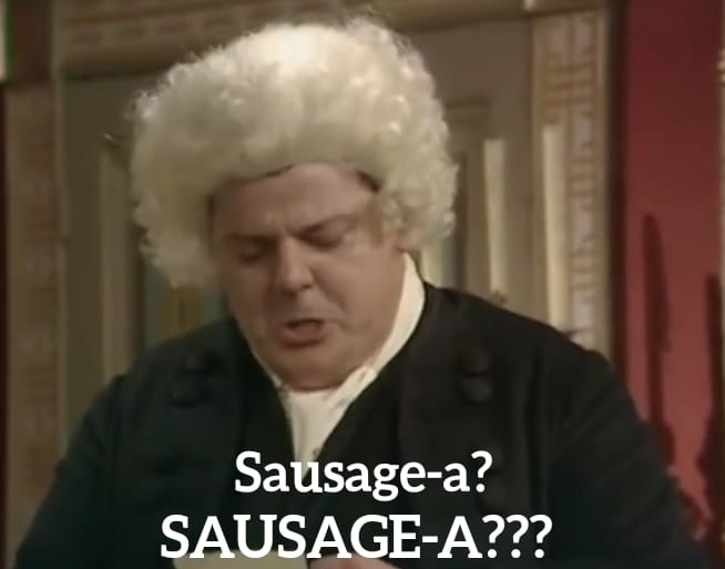 Blackadder Sausage