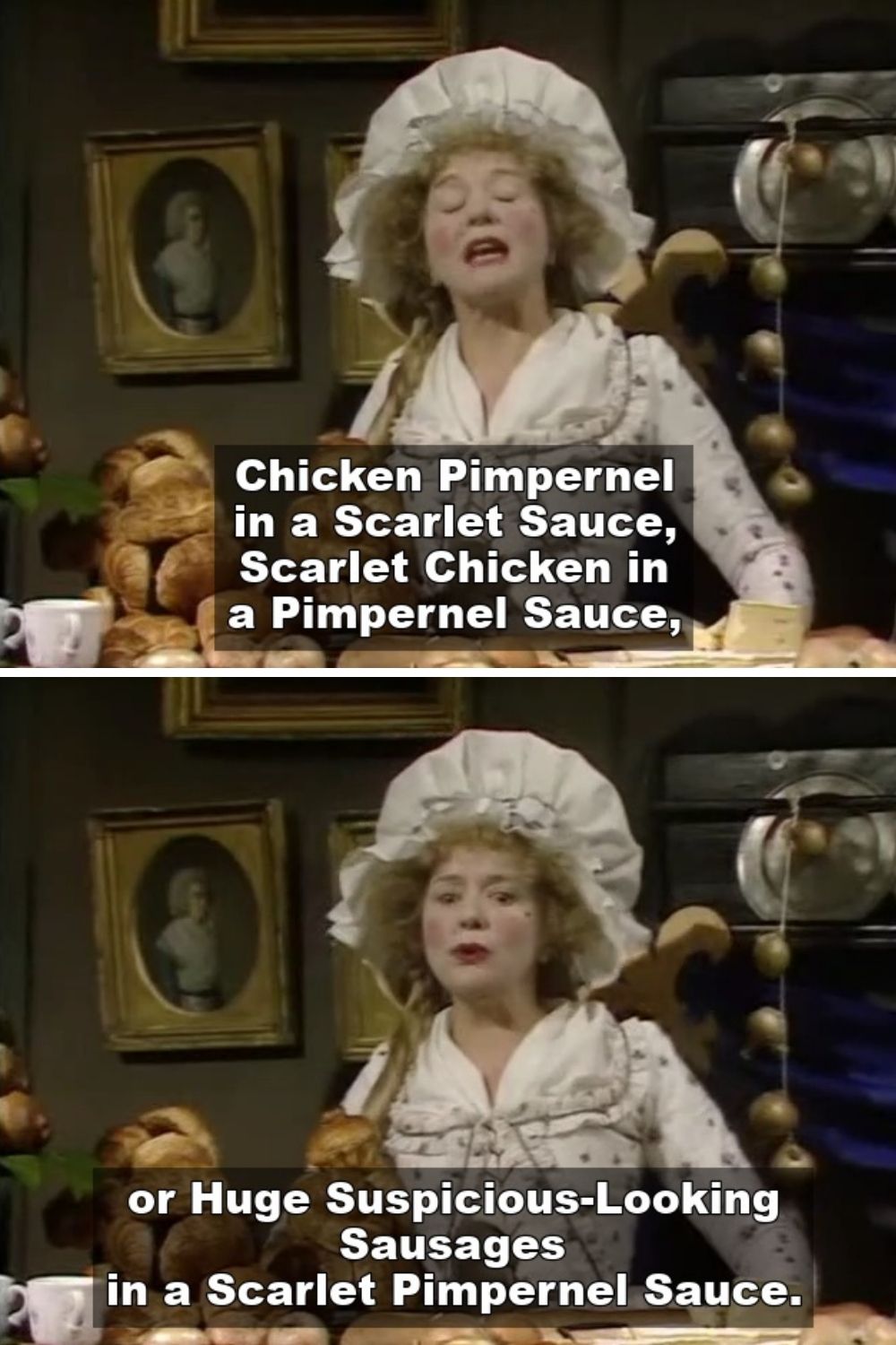 Huge suspicious looking sausages