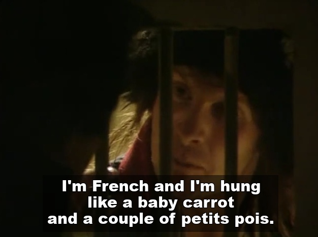 Chris Barrie in Blackadder