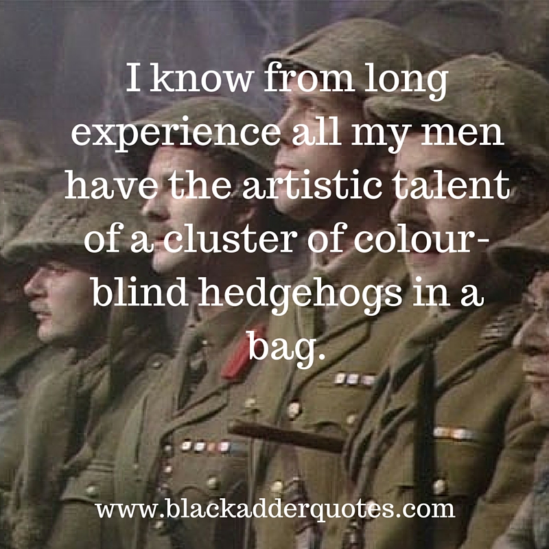 A great Blackadder quote from Series 4 Episode 1 Captain Cook. Check out the full script by reading the article.