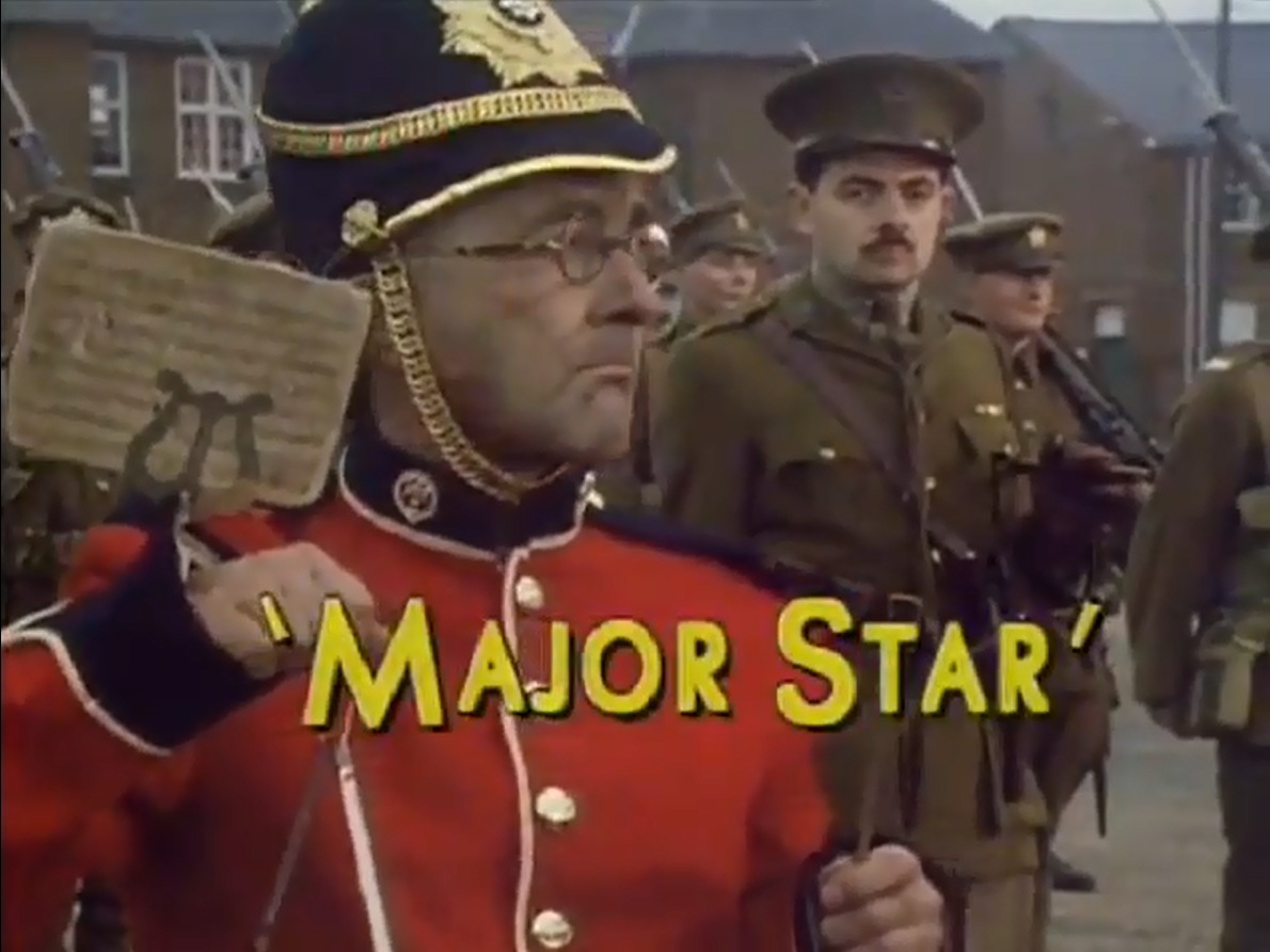 Read the full script for Blackadder Series 4 Episode 3 Major Star