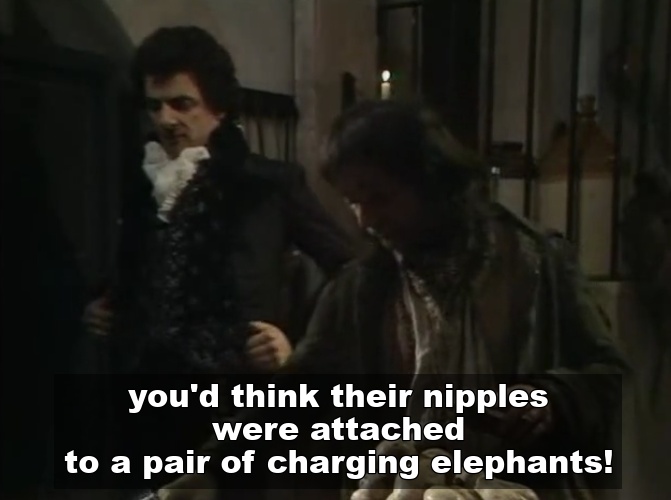 Blackadder Sense and Senility