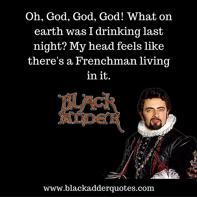 What on earth was I drinking last night?