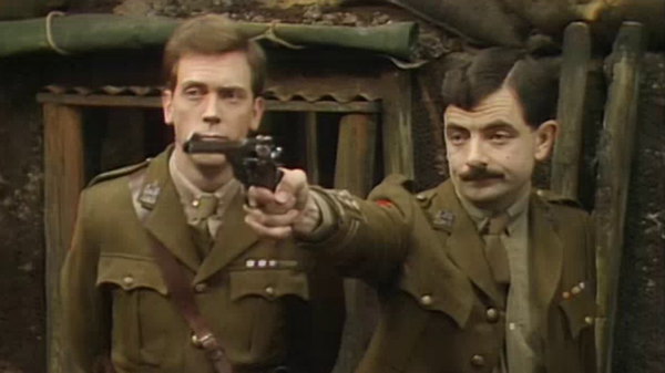 Blackadder shoots speckled Jim