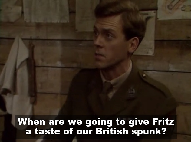 George in Blackadder Corporal Punishment