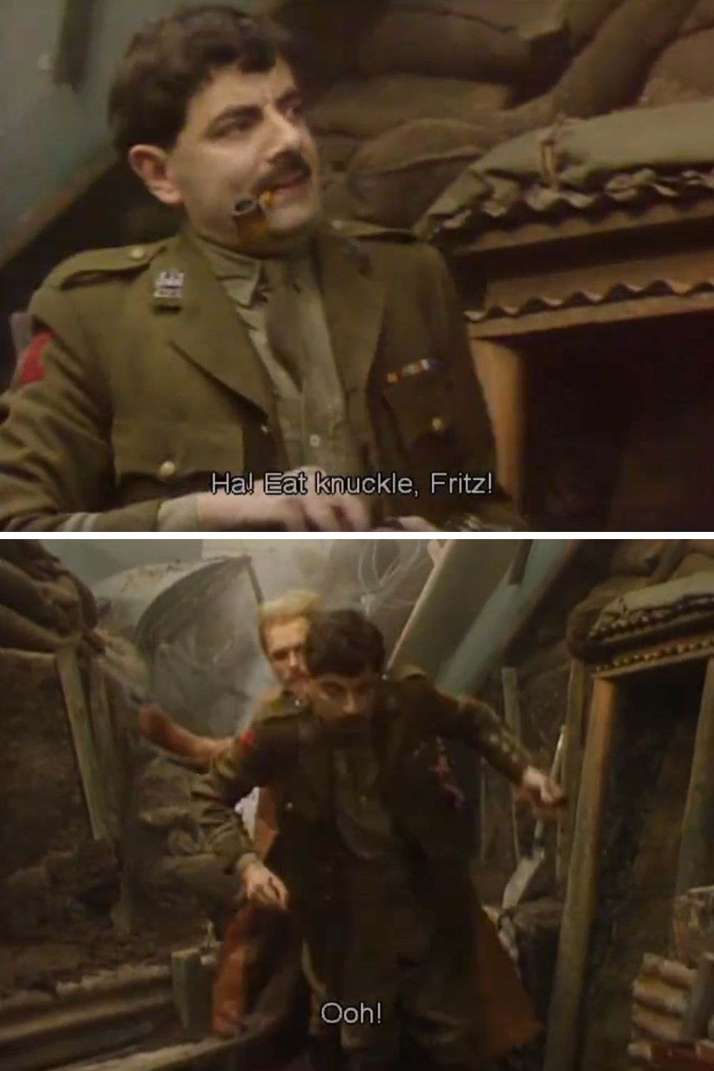 Eat Knuckle Fritz - Blackadder