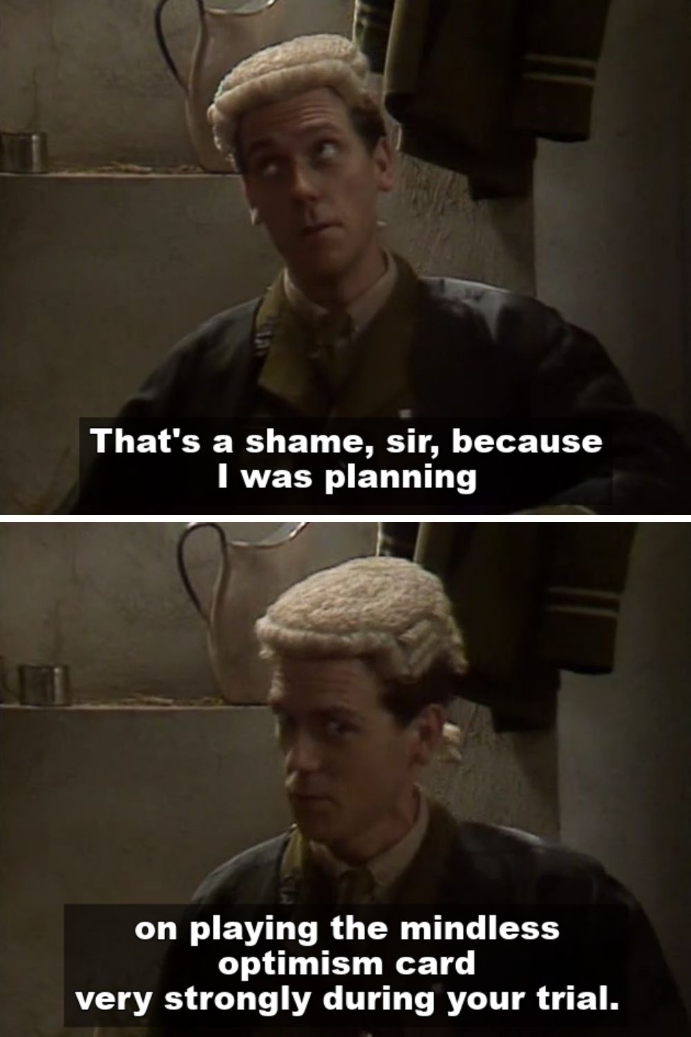 Hugh Laurie Mindless Optimism