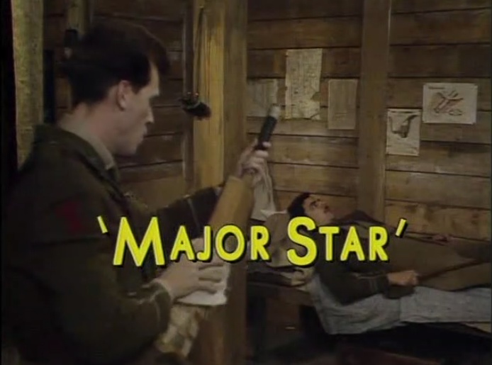 Blackadder Major Star - Blackadder Goes Forth