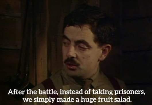 Blackadder fruit salad