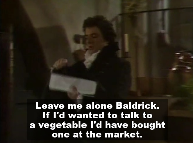 One of Blackadder's best insults