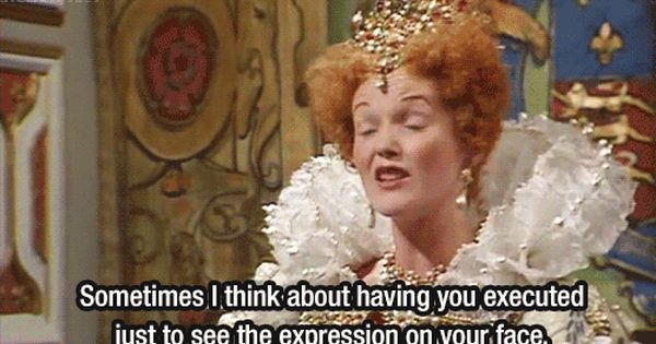 Queenie from Blackadder