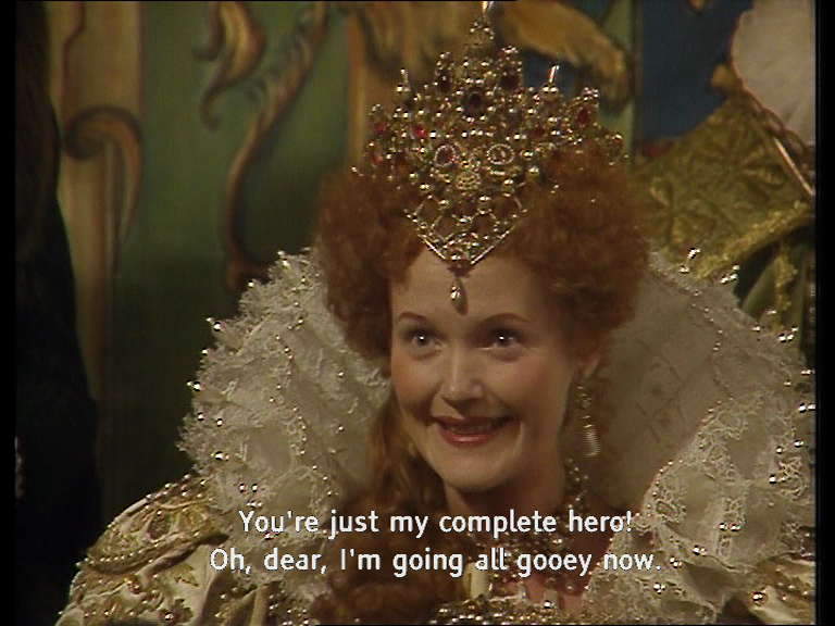 Gooey Queen Elisabeth Blackadder quote