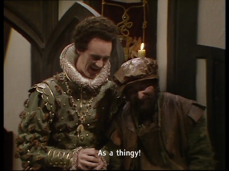 Turnip thingy quote from Blackadder series 2