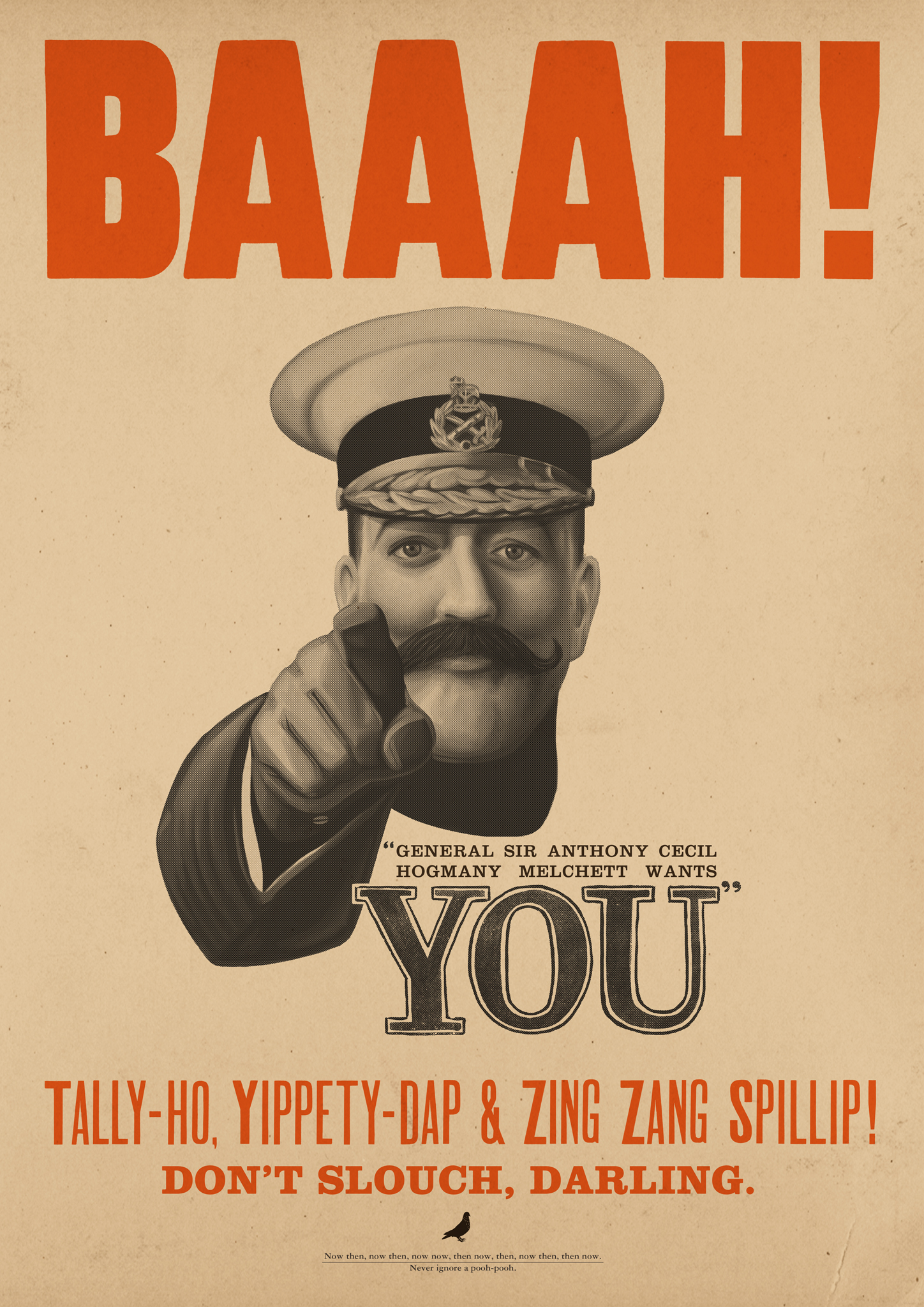 General Melchett Wants You!