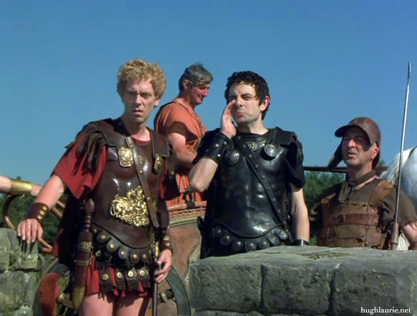 Hugh Laurie in Blackadder Back and Forth