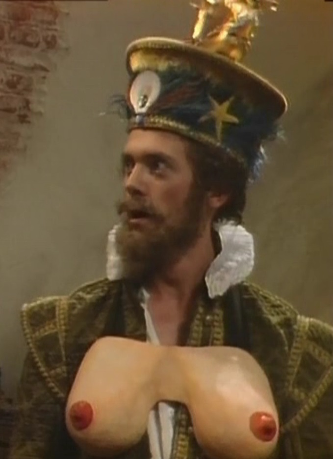 Hugh Laurie in Blackadder Series 2 Beer as Farters Parters