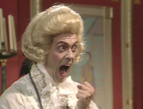 Hugh Laurie in Blackadder