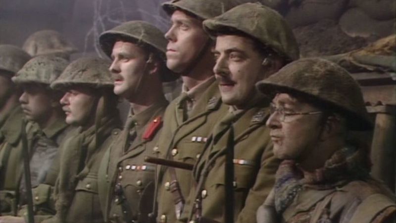 Blackadder Goes Forth last scene