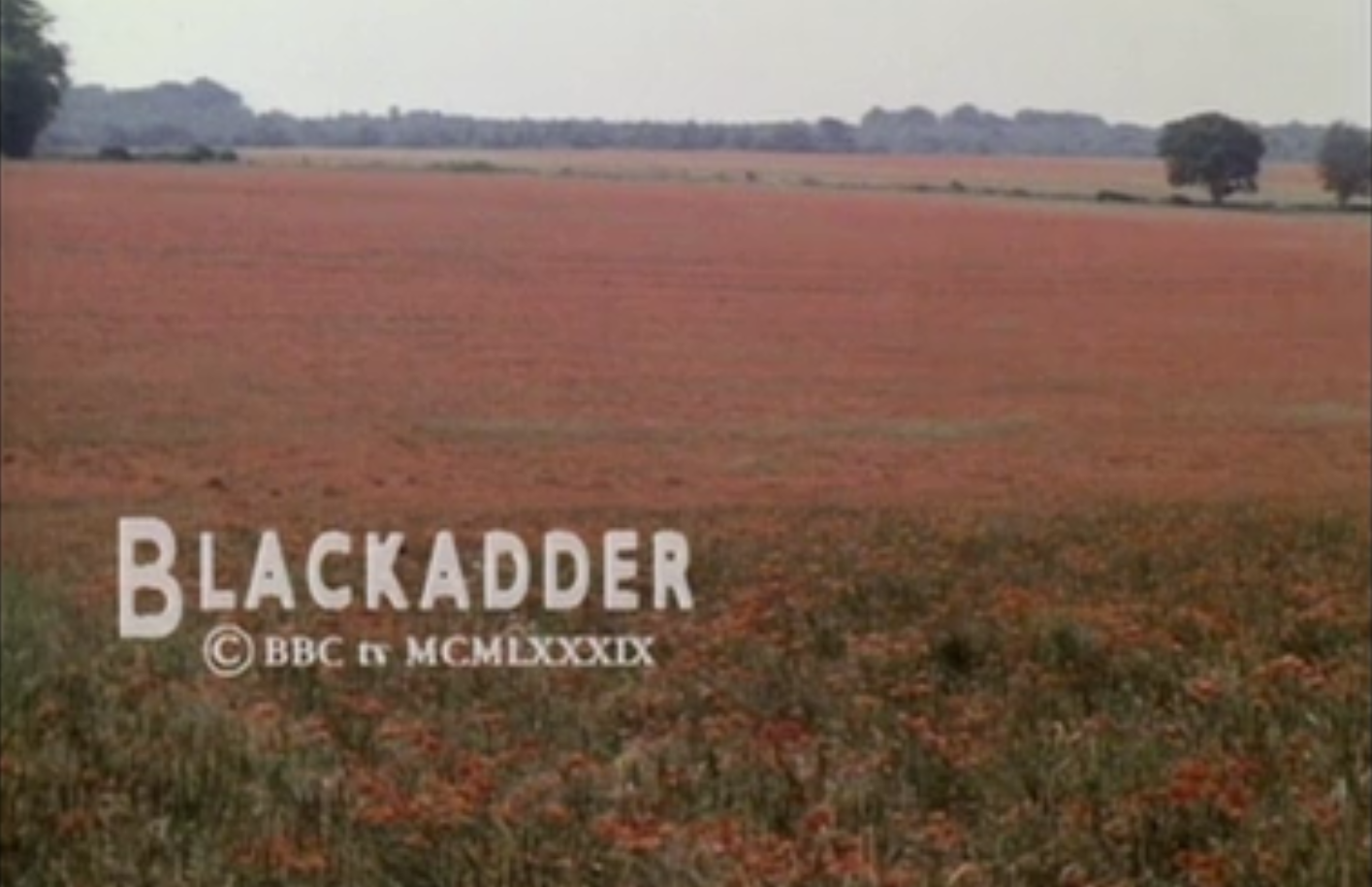 Blackadder final scene