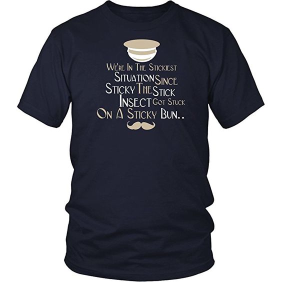 Sticky situation Blackadder T-Shirt