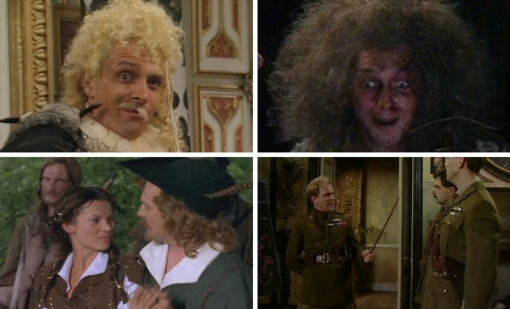 All of the Rik Mayall Blackadder performances including the specials