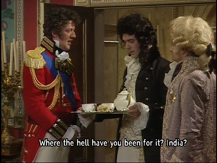 Where the hell have you been for it? Stephen Fry as Wellington