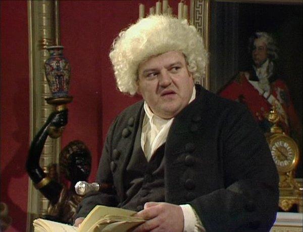 Robbie Coltrane in Blackadder
