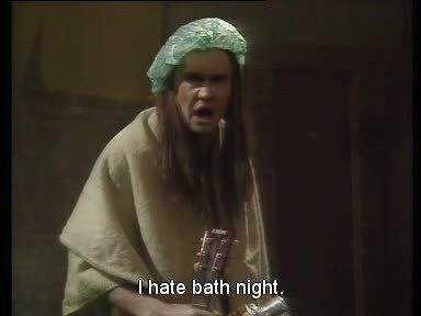 neil hates bath night