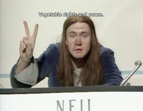 Vegetable rights and peace Neil